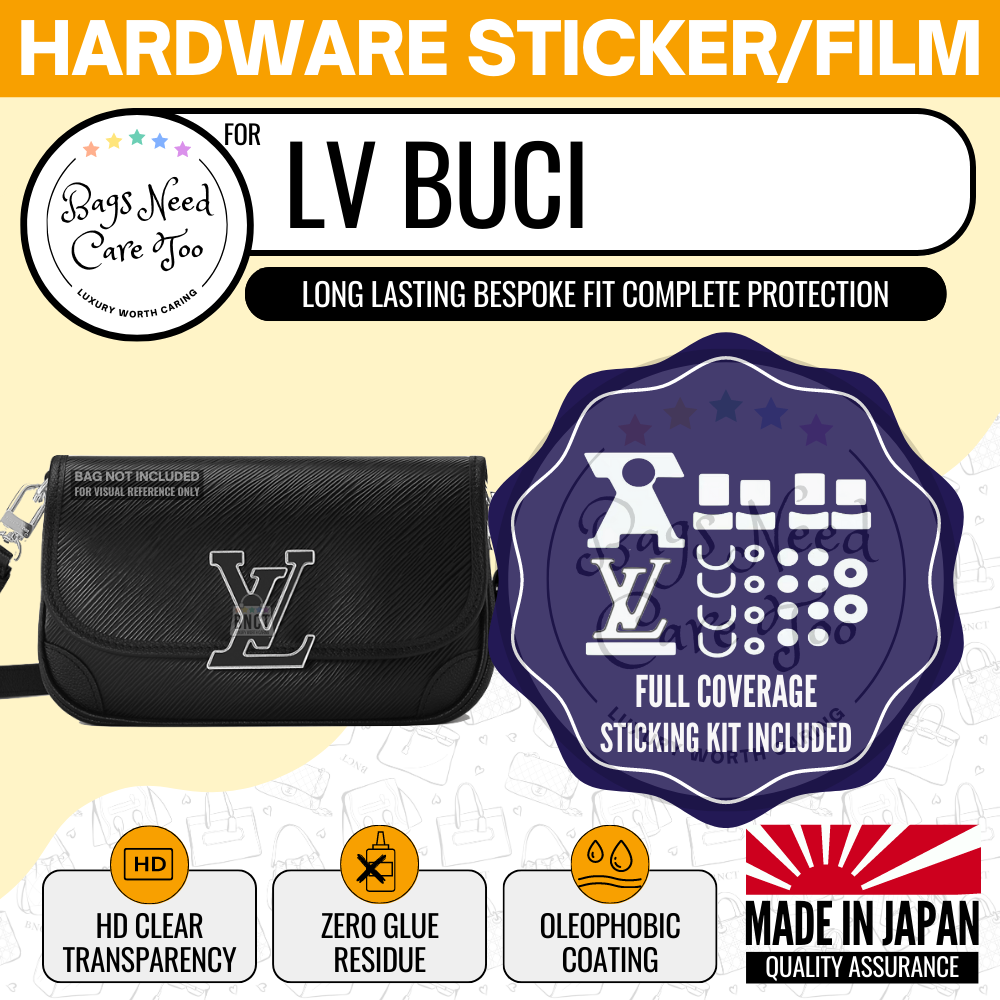𝐁𝐍𝐂𝐓👜]💛 LV Petite Malle Bag Hardware Protective Sticker Film –  BAGNEEDCARETOO