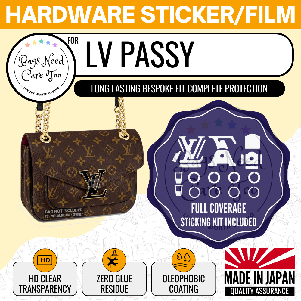 LV On My Side Bag Hardware Protective Sticker
