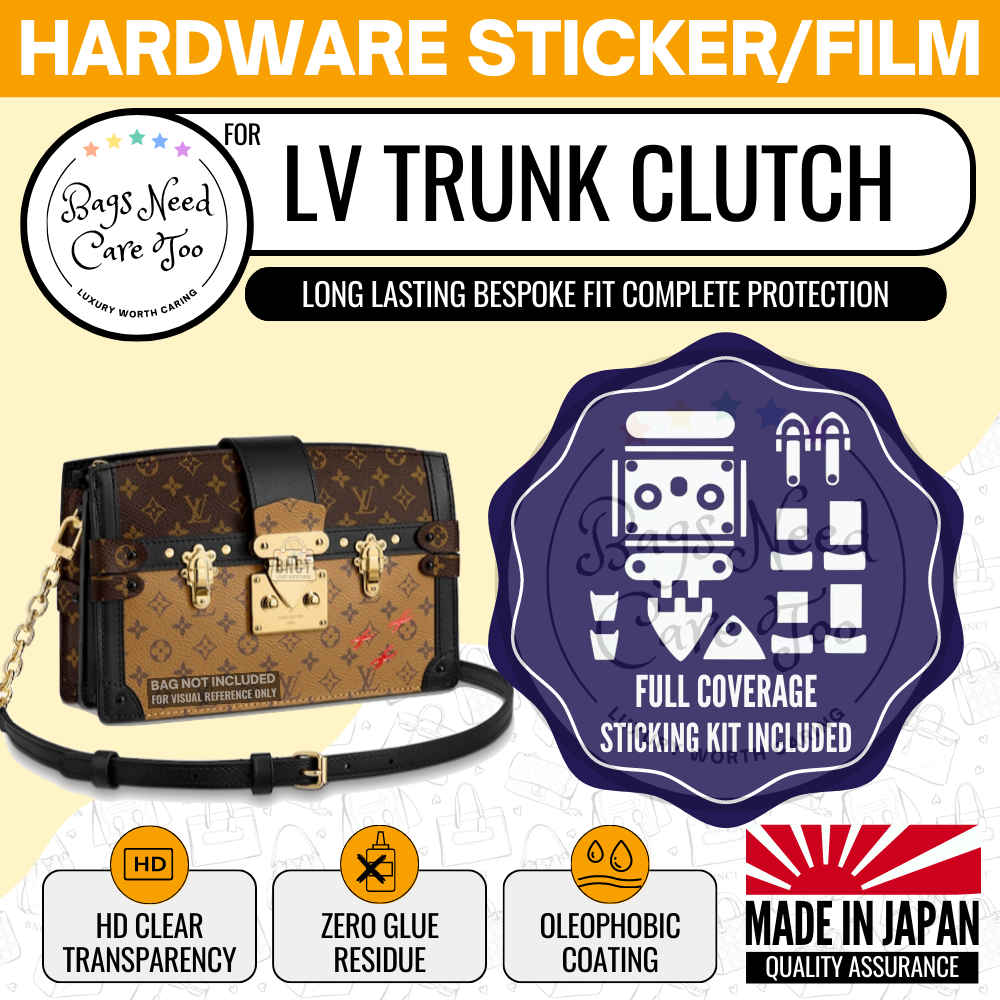 Bag Hardware Protective Film for LV Trunk Clutch Soft Box