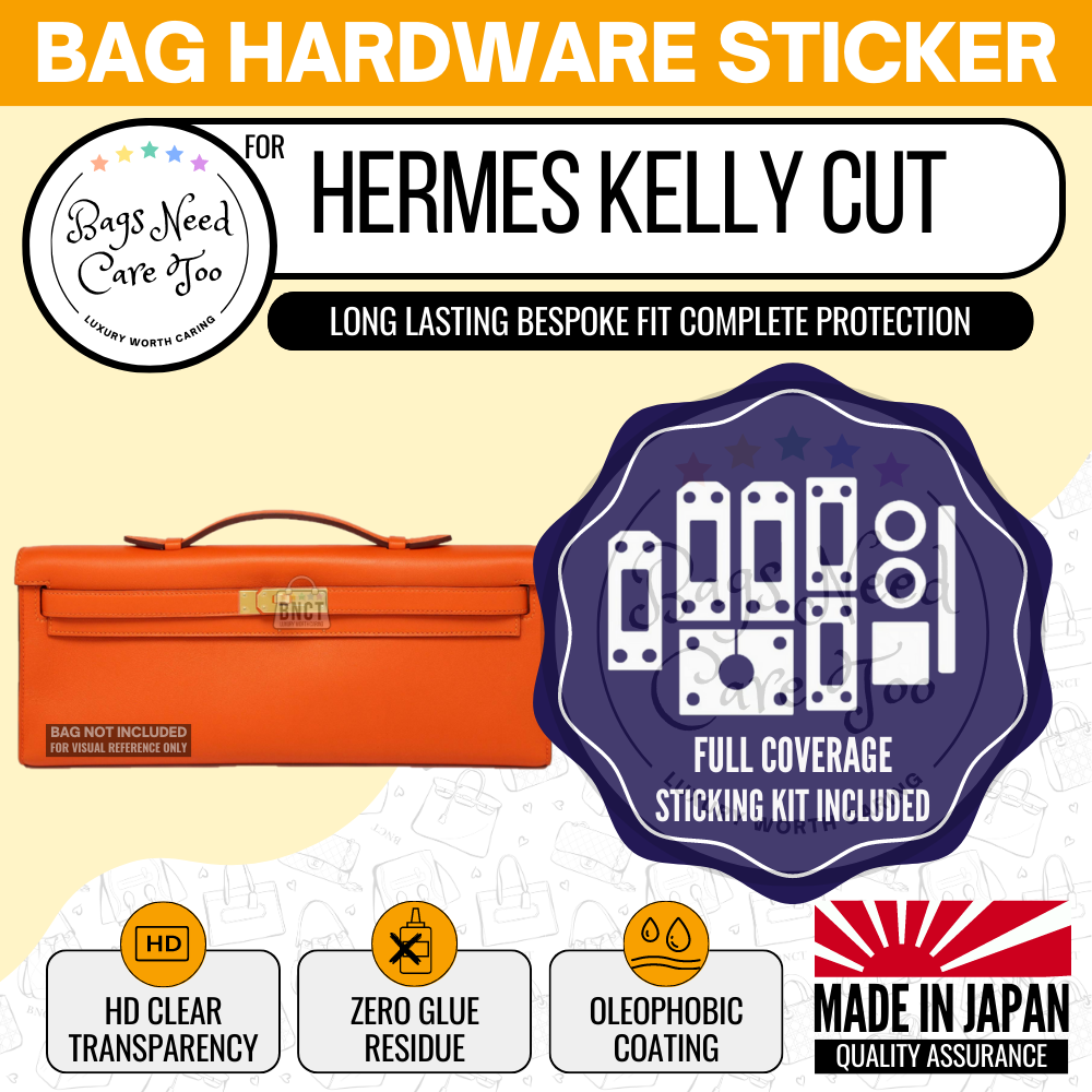Hermes Kelly Cut Bag Hardware Protective Sticker