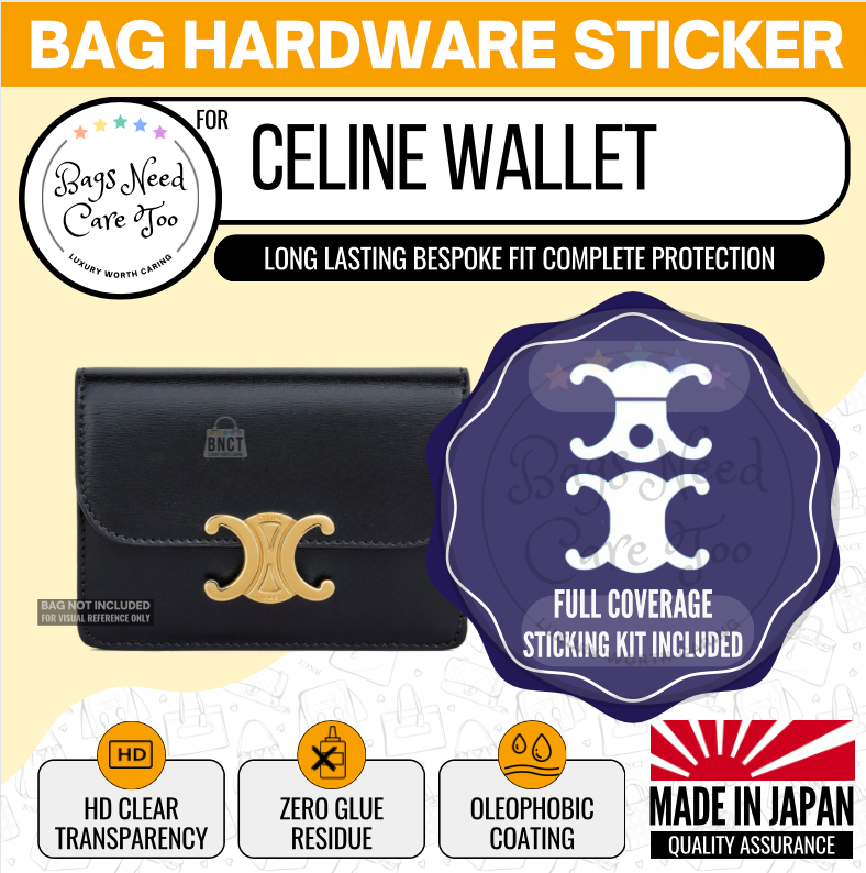 Celine Wallet Bag Triomphe Hardware Protective Sticker