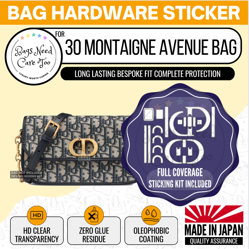 Dior 30 Montaigne Avenue Bag Triomphe Hardware Protective Sticker