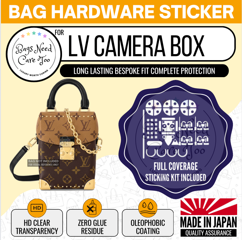 LV Camera Box Bag Hardware Protective Sticker