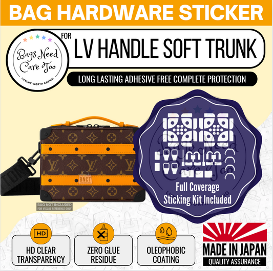 LV Handle Soft Trunk Bag Hardware Protective Sticker