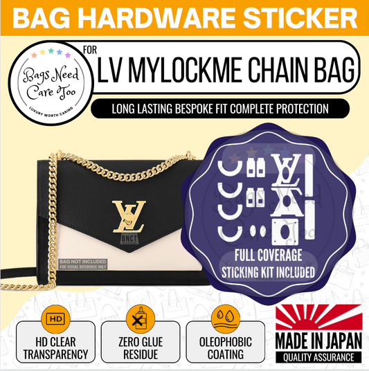 LV On My Side Bag Hardware Protective Sticker