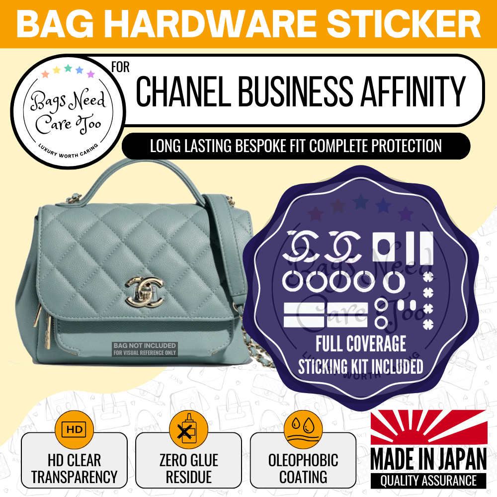 Chanel Business Affinity Flap Bag Hardware Protective Sticker