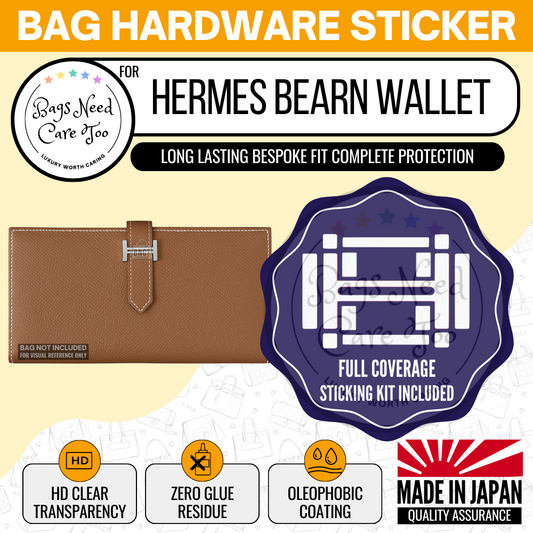 Hermes Bearn Wallet Hardware Protective Sticker