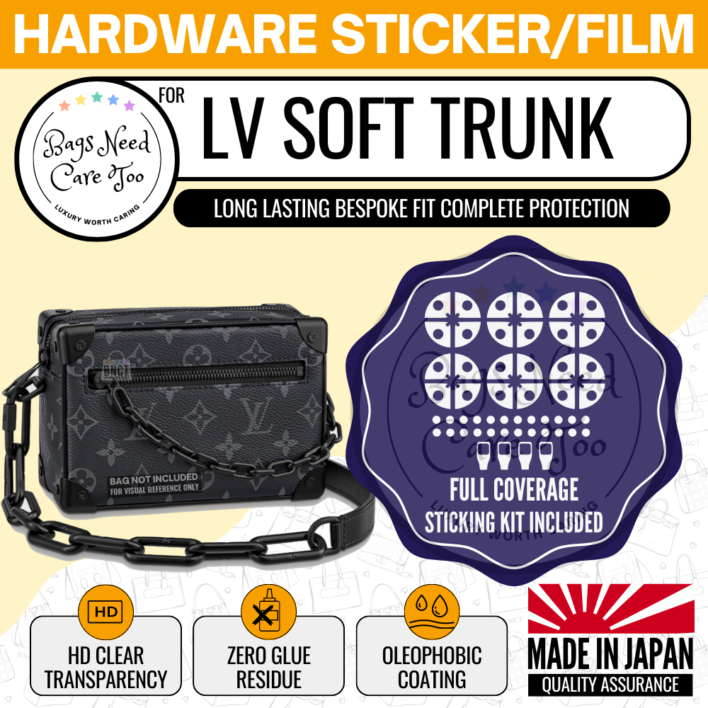 LV Soft Trunk Bag Hardware Protective Sticker