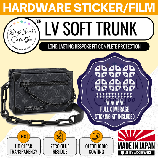 LV Soft Trunk Bag Hardware Protective Sticker