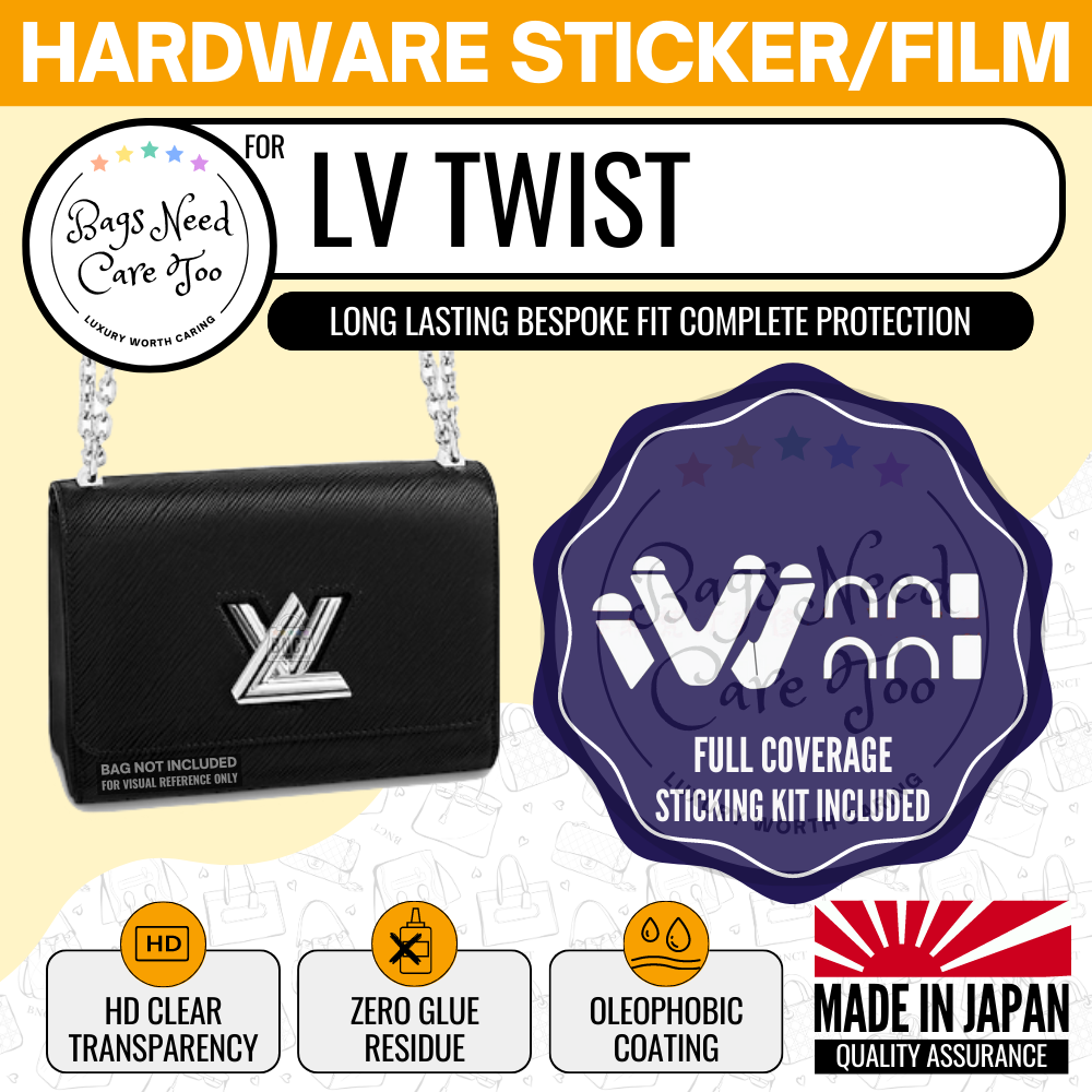 LV Twist Bag Hardware Protective Sticker