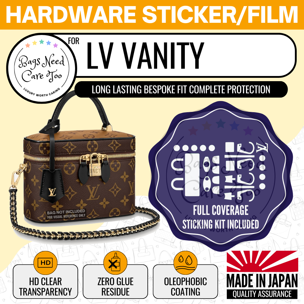LV Vanity Bag Hardware Protective Sticker