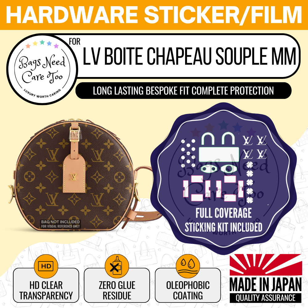 LV Boite Chapeau Souple MM Bag Hardware Protective Sticker