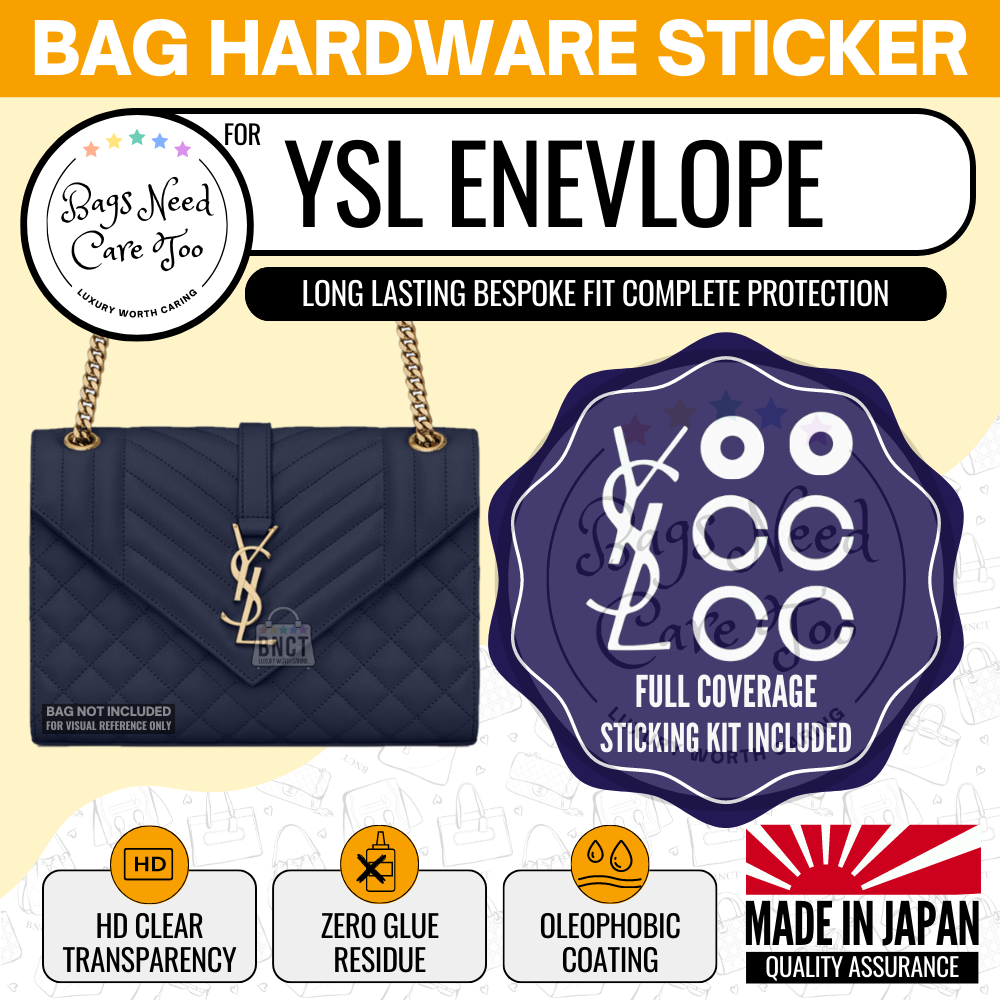 YSL Envelope Bag Hardware Protective Sticker