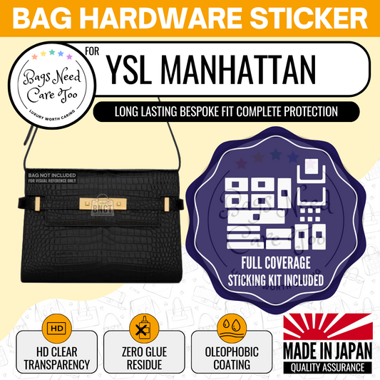 YSL Manhattan Shoulder Bag Hardware Protective Sticker